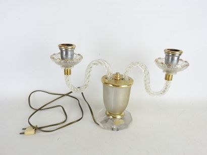 Val d'ANDELLE: Pair of two-light night-lights...