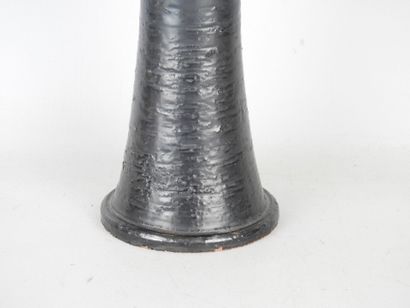 Jean MARAIS (1913-1998): Ceramic candlestick...