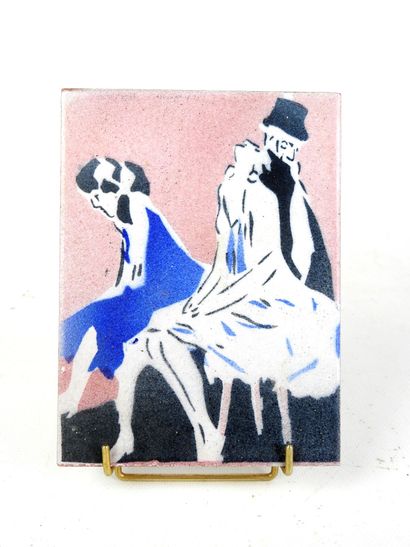 MISS-TIC (1956-2022), in the style of : Glazed...