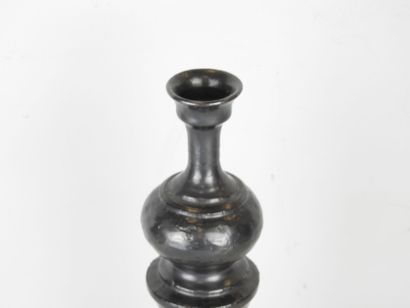 Jean MARAIS (1913-1998): Ceramic candlestick...