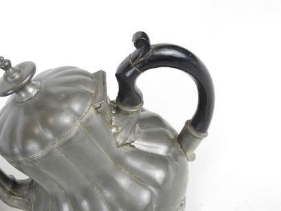 FOUR English silver-plated THEIERES including:...