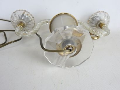 Val d'ANDELLE: Pair of two-light night-lights...