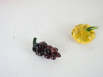MURANO, in the style of : Three boxes containing...