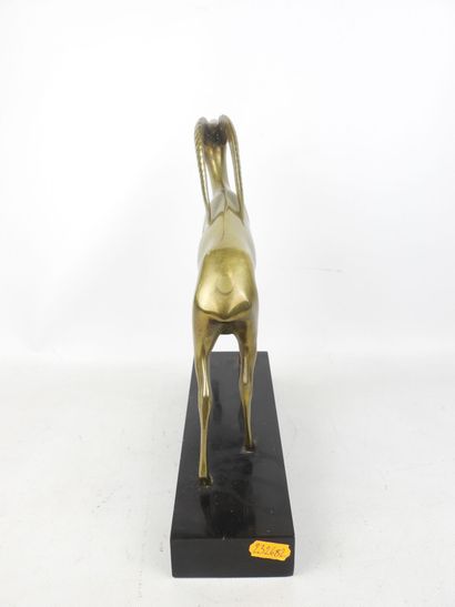 Zoltan KOVATS (1883 1952): Antelope in gilded...