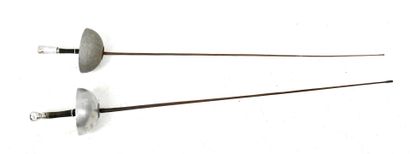 Pair of aluminum shell EPEES with triangular...