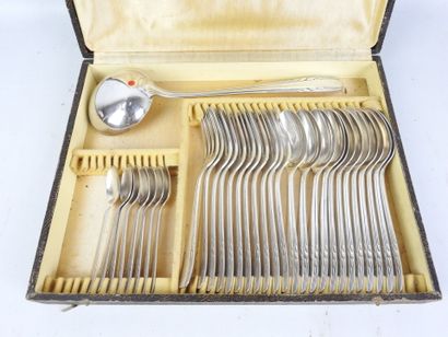 ERCUIS: Silver-plated household set, 32 pieces...