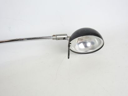 MASSIVE: Counterweight desk lamp, chromed...