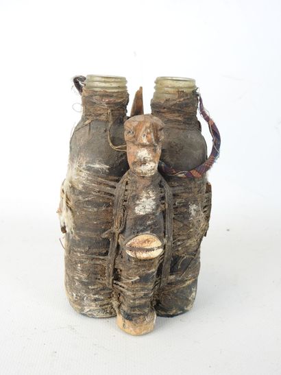 FON, Benin: Fetish bottles for the voodoo...