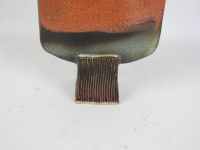 Pierrette SOULET (20th): Vase on pedestal...