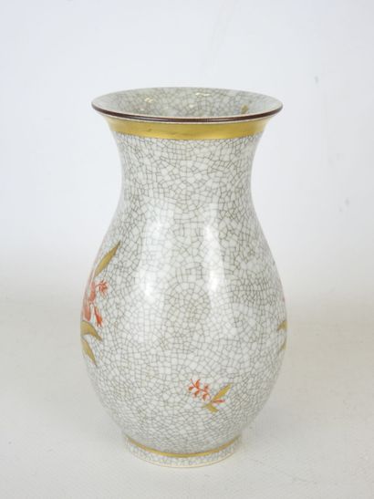 ROYAL COPENHAGEN: Baluster-shaped vase in...