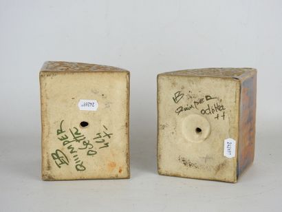 HB QUIMPER - ODETTA : Deux serre-livres de...