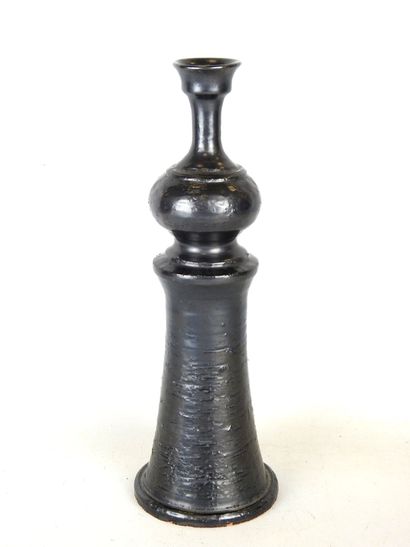 Jean MARAIS (1913-1998): Ceramic candlestick...