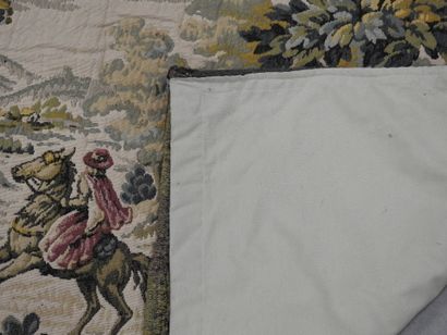 AUBUSSON, in the style of : Rider in the...