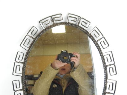 CHATY, Vallauris, dans le goût de : Miroir...