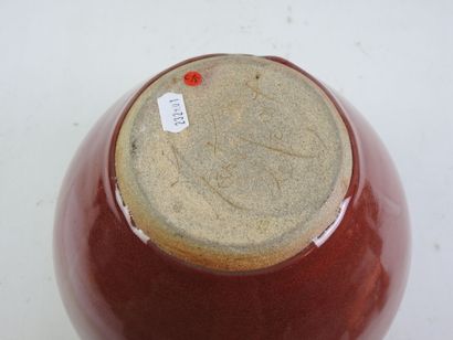 Didier Marty (né en 1953) : Grand vase boule...