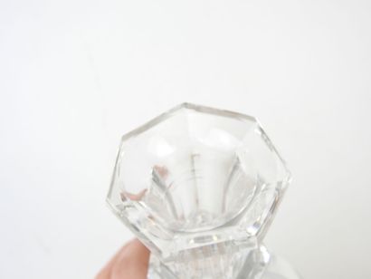 BACCARAT: Harcourt model crystal decanter....
