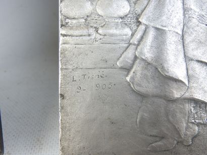 Lucien TISNE (1875-1918) Paysanne et élégante....