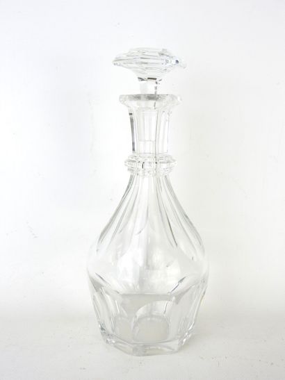 BACCARAT: Harcourt model crystal decanter....