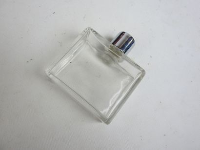 TOILETTE CASE in black imitation leather...