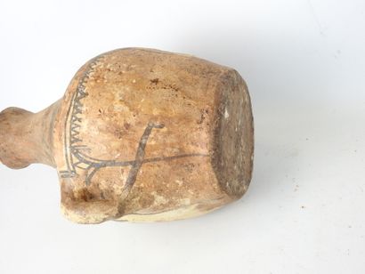 KABYLIE, Algeria: Antique terra cotta jar...