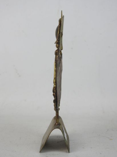 JARC (XXe): Chouette. Sculpture en fils soudés...