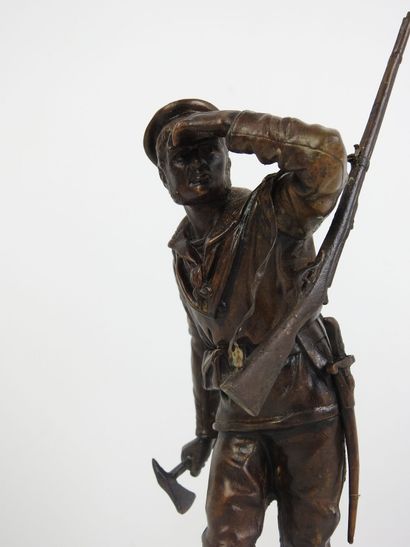 Charles ANFRIE (1833-1905): Sailor in landing...