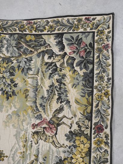 AUBUSSON, in the style of : Rider in the...