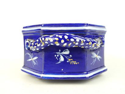 NEVERS (in the taste of) : Blue earthenware...