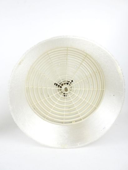 Circular perspex LUSTRE and metal sconce...