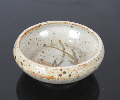 FIVE VASES and ONE CUP in stoneware. It includes...