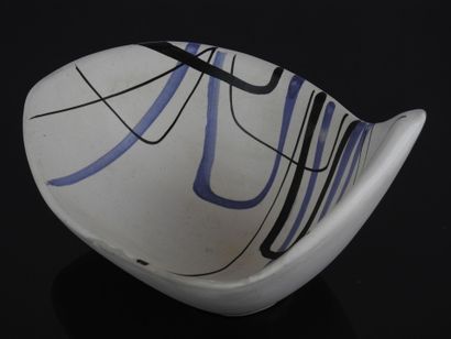 Roger CAPRON (1922-2006): Modernist 'Marine'...