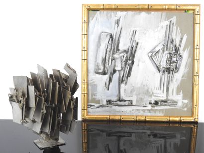 Albert FERAUD (1921 - 2008),
Untitled. 
Iron...