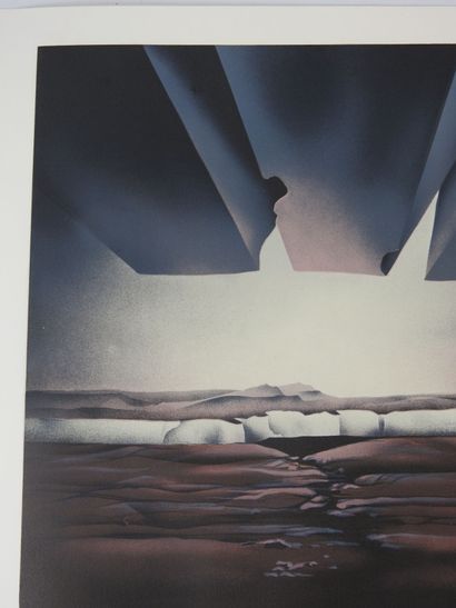 Irena DEDICOVA (1932-1987). The ice cliff....