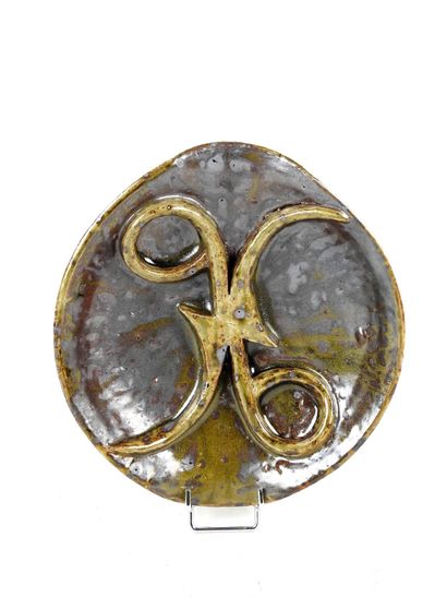 André ROZAY (1913-1991) - La Borne: Enameled...