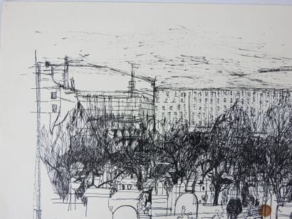 Irena DEDICOVA (1932-1987). Animated square....