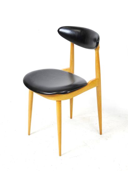 Pierre GUARICHE (1926-1995): Unicorn chair...