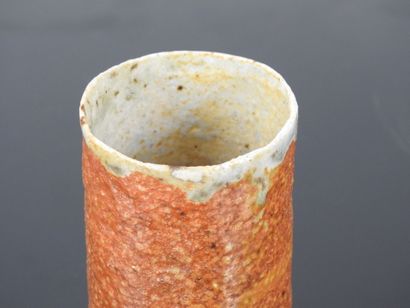 Yoland CAZENOVE (1914-2009). Enameled stoneware...