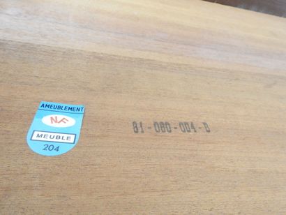 Dining room table in exotic wood, Scandinavian...