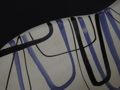 Roger CAPRON (1922-2006): Modernist 'Marine'...