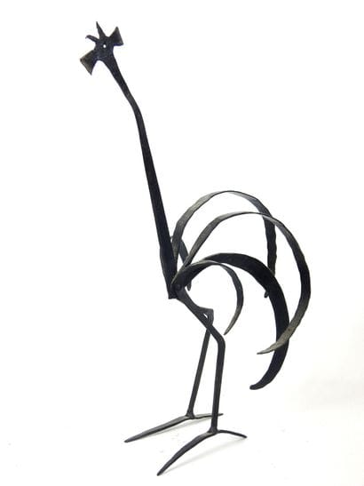 ARTISANS DE MAROLLES (attributed to): 
Rooster....