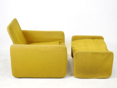 STEINER (publisher): Armchair and ottoman...