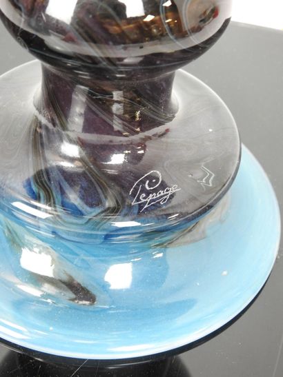 Patrick LEPAGE (1949-2015): Covered glass...