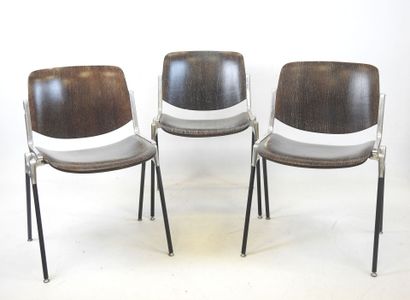 Giancarlo PIRETTI (b. 1940): Three chairs,...