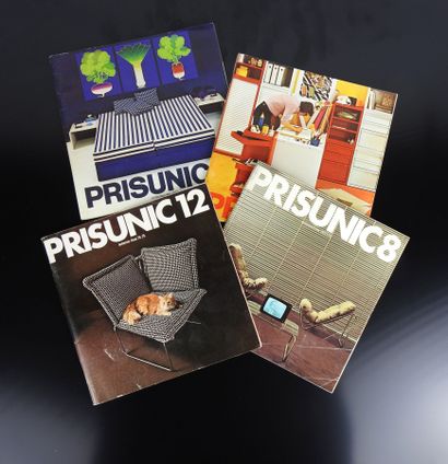 PRISUNIC - Documentation: 4 trade catalogs...