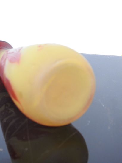 Etablissement GALLE: Vase in the shape of...