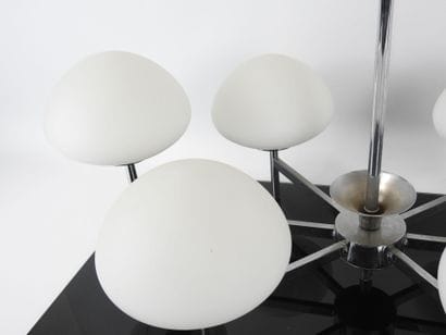 Gaetano SCIOLARI (1927-1994): Six-light chandelier...