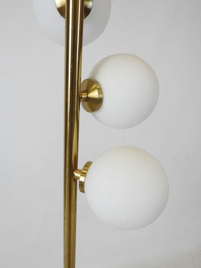 STILNOVO (in the style): Metal floor lamp...