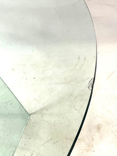 CATTELAN - Italy: Dining table, thick oval...