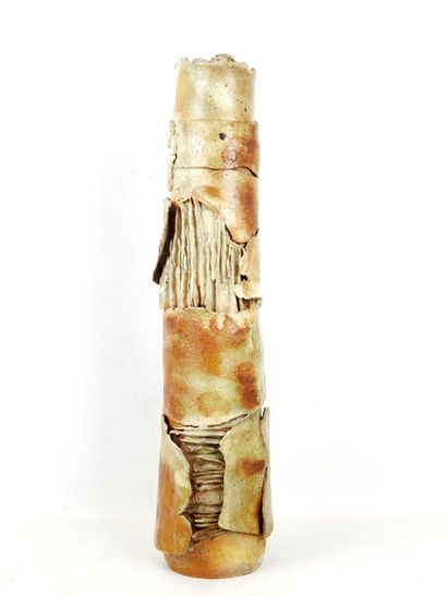 Alain GIREL (1945-2001)
High rolled vase...