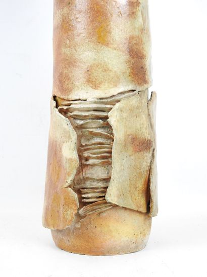 Alain GIREL (1945-2001)
High rolled vase...